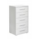 Комод 5 ящиків Embawood Прима нью White