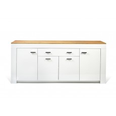 Комод Embawood Лемберг White, Oak Sonoma (W1900)