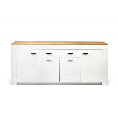 Комод Embawood Лемберг White, Oak Sonoma (W1900)