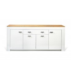 Комод Embawood Лемберг White, Oak Sonoma (W1900)