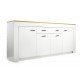 Комод Embawood Лемберг White, Oak Sonoma (W1900)