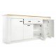 Комод Embawood Лемберг White, Oak Sonoma (W1900)