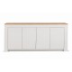 Комод Embawood Рома White, Oak Sonoma (W1900)