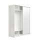 Шафа-купе Embawood Аледо White (W1800)